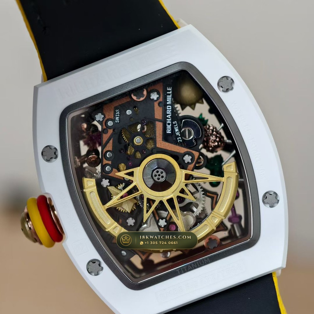 Richard Mille RM Tourbillon Haute Horlogerie Smiley Tourbillon Geneva Atelier Spec Ref. RM 088 — Studio Gallery Plate VII in Carbon TPT & Grade 5 Titanium (55.7g Verified Mass, Richard Mille Hand-Wound Tourbillon Calibre)