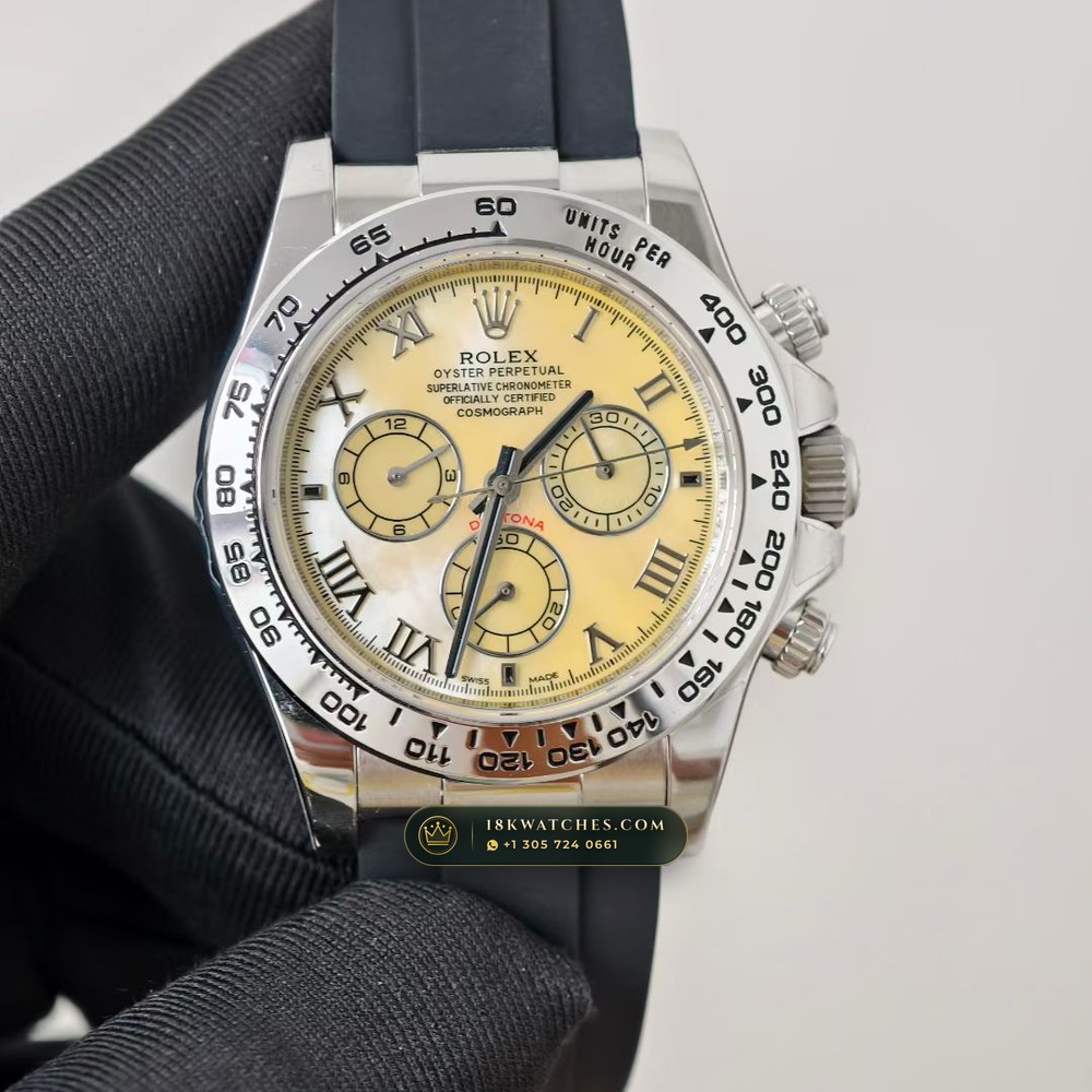 Rolex Cosmograph Daytona Beach Yellow Mother-of-Pearl Collector Edition 18K Yellow Gold Ref. 116518