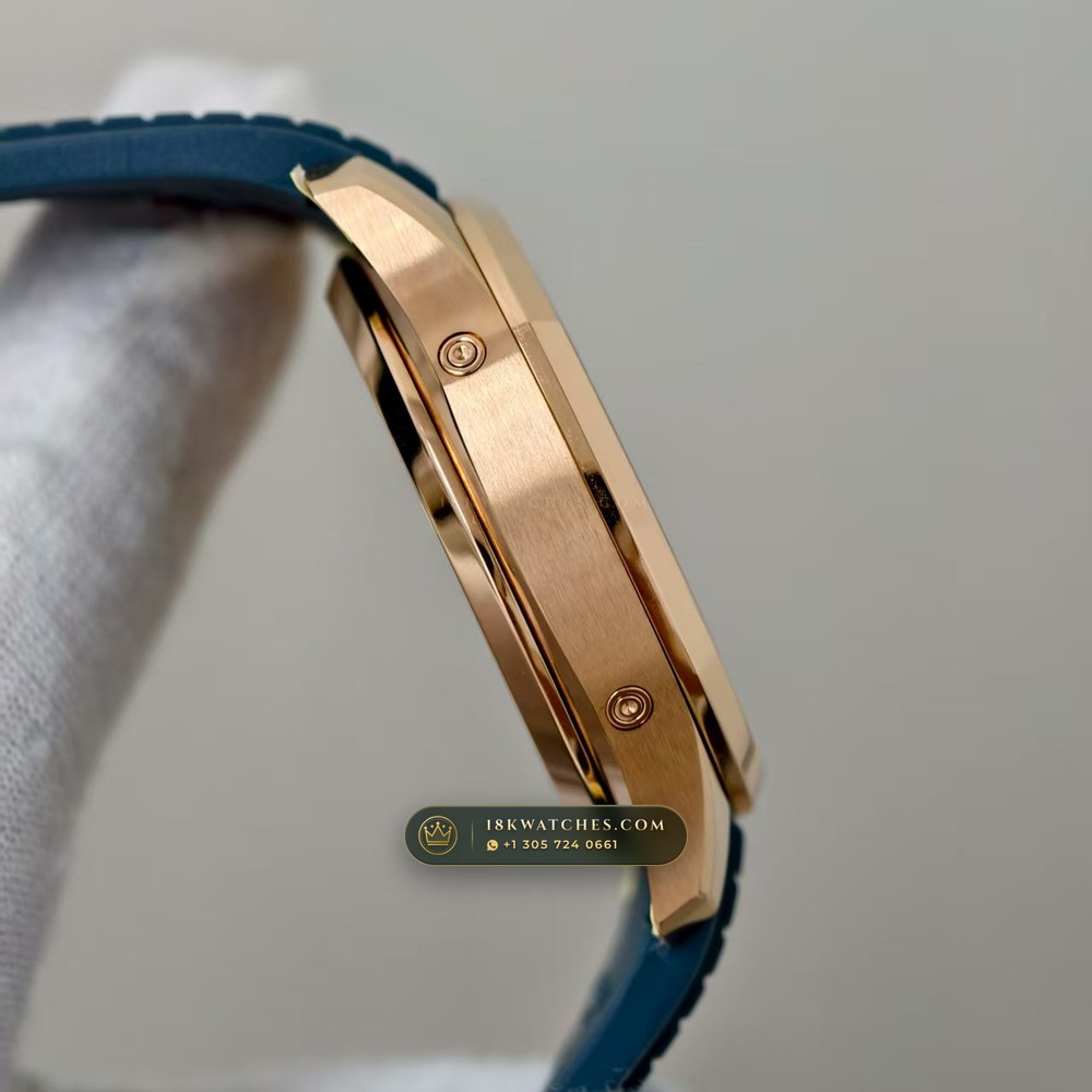 Patek Philippe Aquanaut Luce Annual Calendar 18K Rose Gold Chronometer Regulated Spec Ref. 5261R — Studio Gallery Plate IV in 18K Rose Gold Au750 (104.9g Verified Mass, Patek Philippe Cal. 26-330 S QA LU)