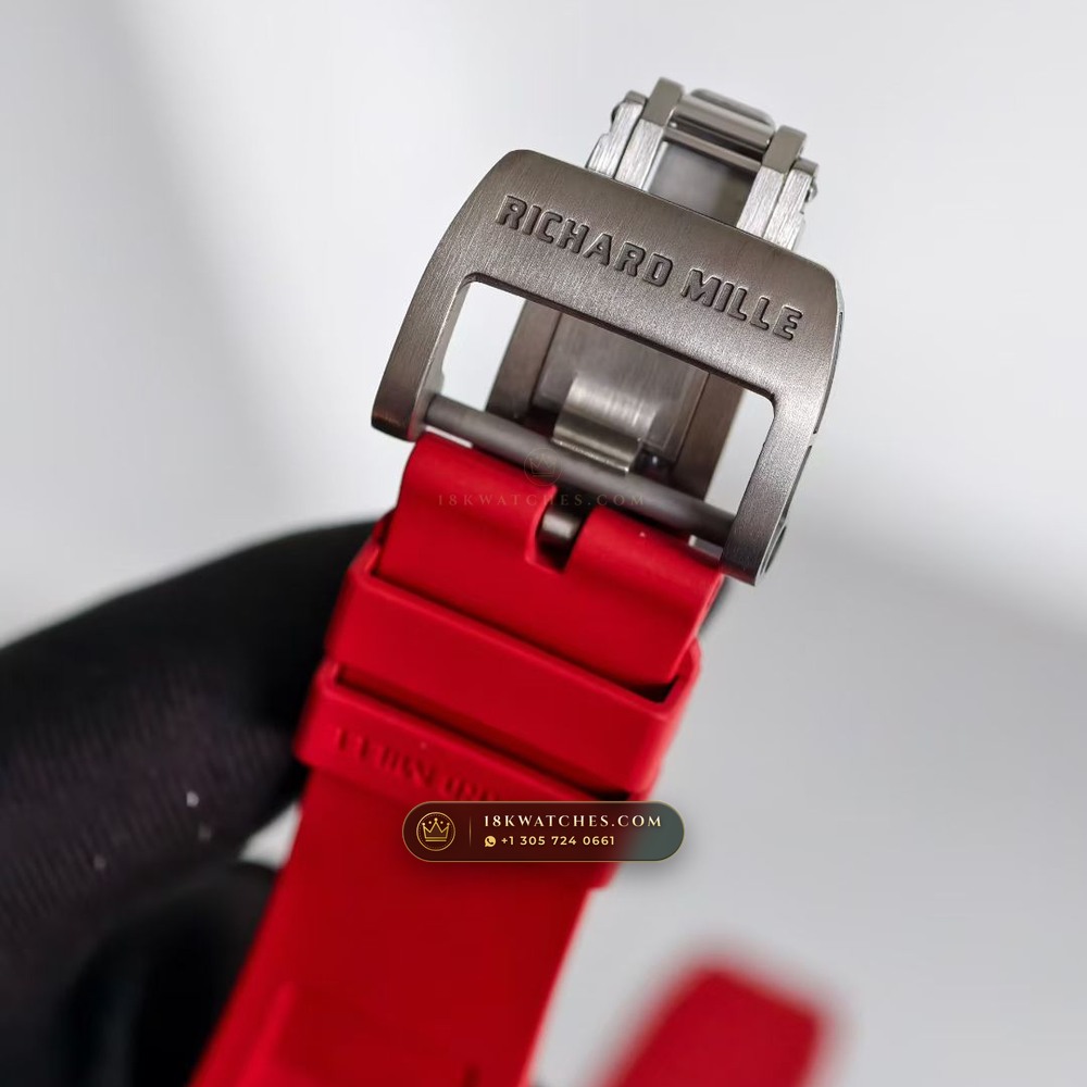 Richard Mille RM 35-02 Rafael Nadal Automatic Free-Sprung Calibre — Studio Gallery Plate VII in Carbon TPT & Grade 5 Titanium (50.1g Verified Mass, Richard Mille Cal. RMAL1 Variable-Geometry Rotor)
