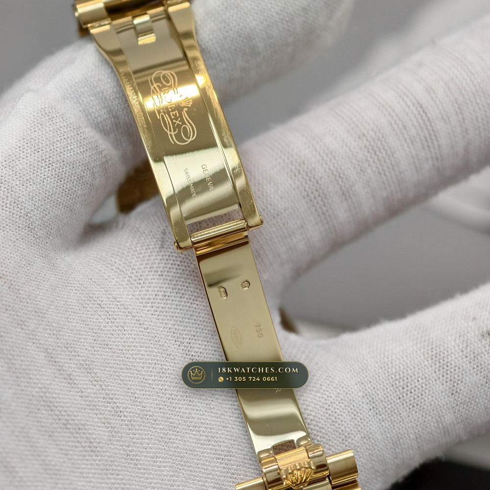 Rolex Day-Date 40 18K Yellow Gold Hand-Chamfered Bevel Spec Ref. 228238 — Studio Gallery Plate VIII in 18K Yellow Gold Au750 (210.1g Verified Mass, Rolex Manufacture Cal. 3255 - 70h Power Reserve)