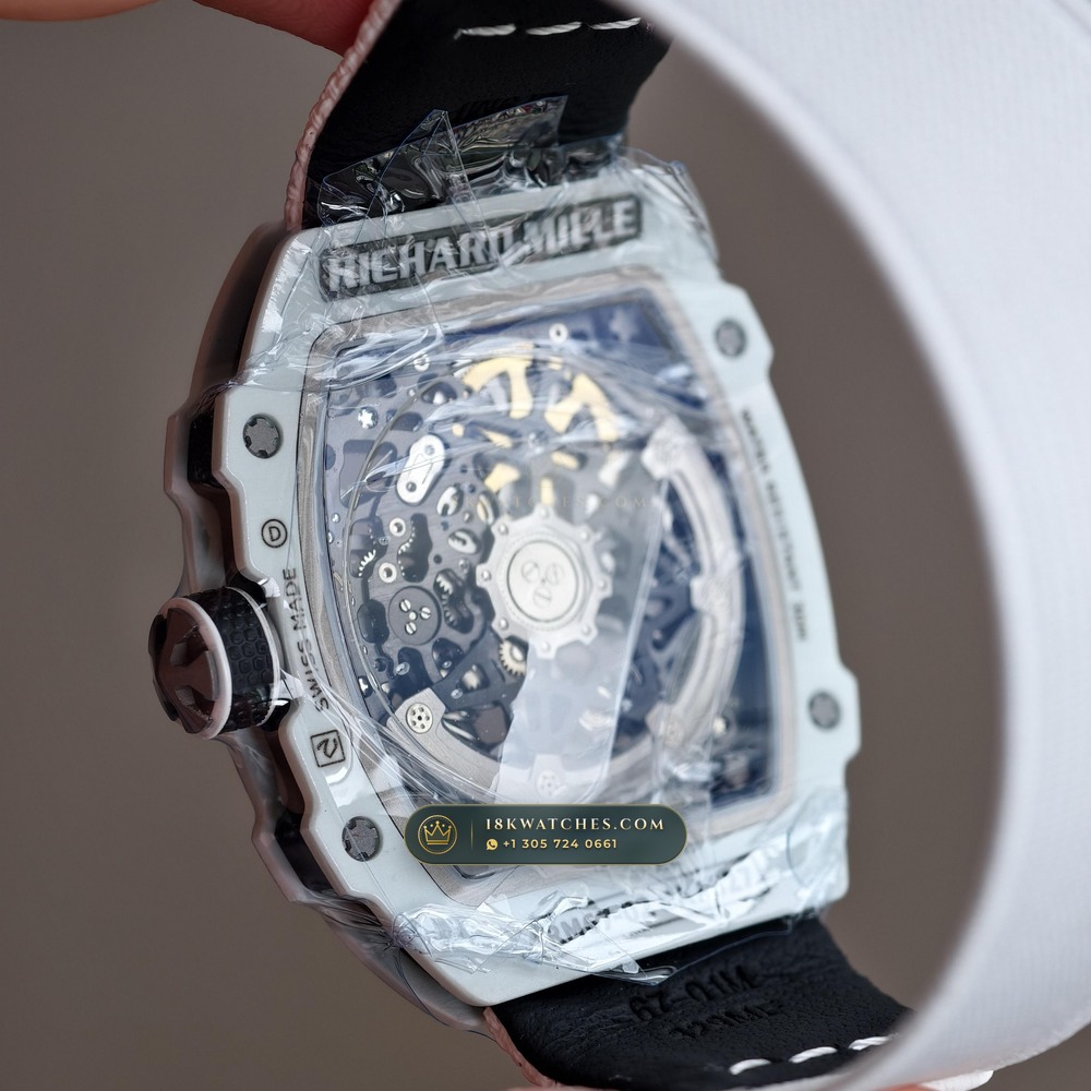 Richard Mille RM 67-02 Automatic Extra-Flat UAE Limited Edition Geneva Atelier Spec — Studio Gallery Plate VI in Carbon TPT & Grade 5 Titanium (33.3g Verified Mass, Richard Mille Cal. CRMA7 Skeletonized Titanium)