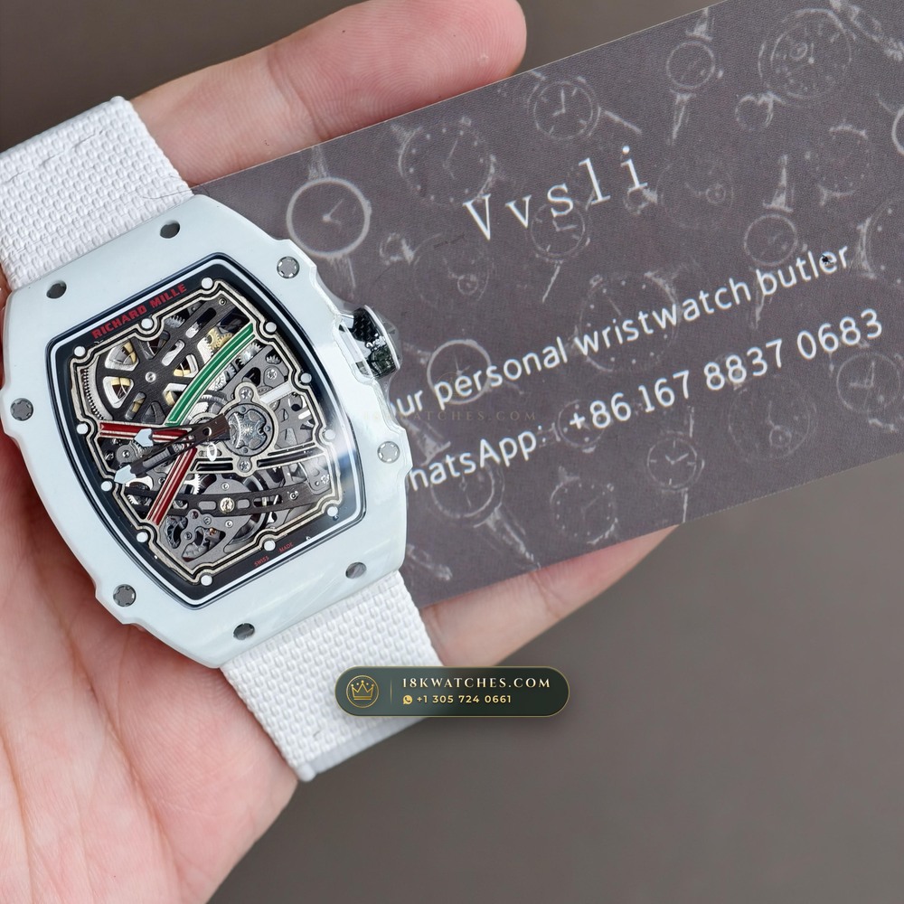 Richard Mille RM 67-02 Automatic Extra-Flat UAE Limited Edition Geneva Atelier Spec — Studio Gallery Plate VIII in Carbon TPT & Grade 5 Titanium (33.3g Verified Mass, Richard Mille Cal. CRMA7 Skeletonized Titanium)