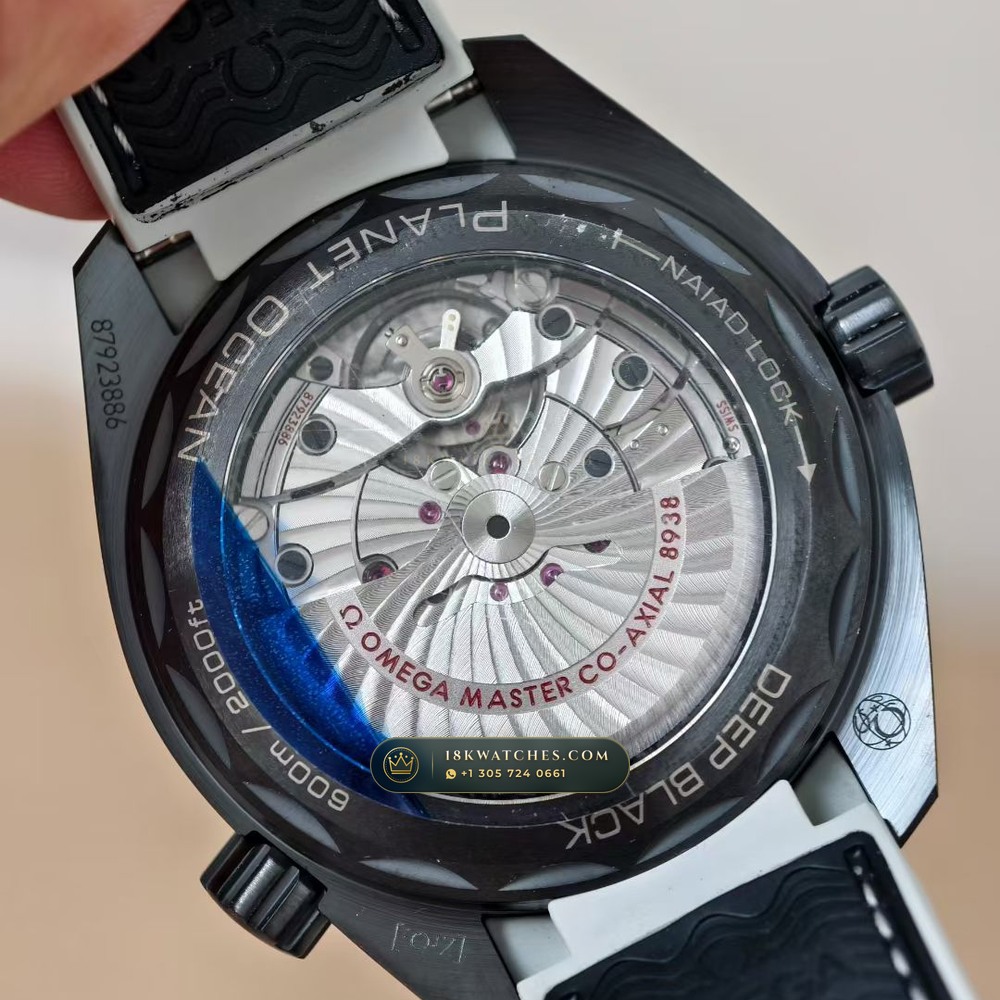 Omega Seamaster Aqua Terra Worldtimer 45.5mm Ref. 215.92.46.22.01.006 — Studio Gallery Plate VI in High-Tech Ceramic & Titanium (126.4g Verified Mass, Omega Co-Axial Master Chronometer Cal. 8900)