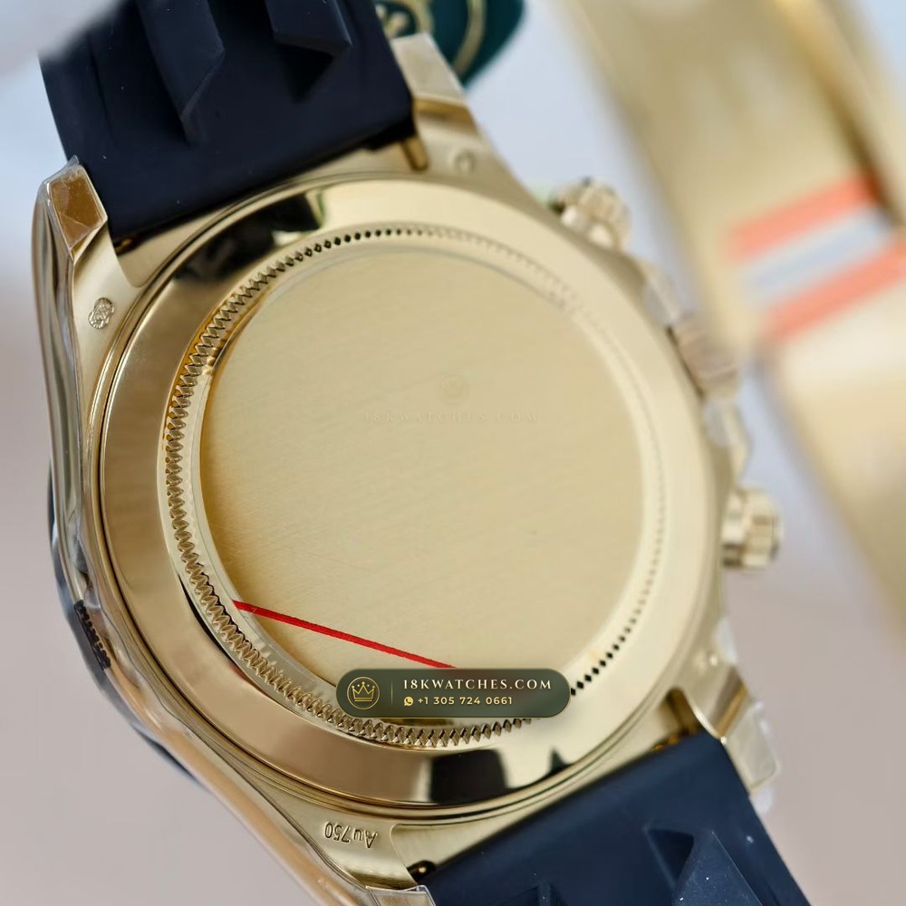 Rolex Cosmograph Daytona 18K Yellow Gold Geneva Atelier Spec Ref. 116518LN — Studio Gallery Plate VII in 18K Yellow Gold Au750 (160.7g Verified Mass, Rolex Manufacture Cal. 4130 - 72h Power Reserve)