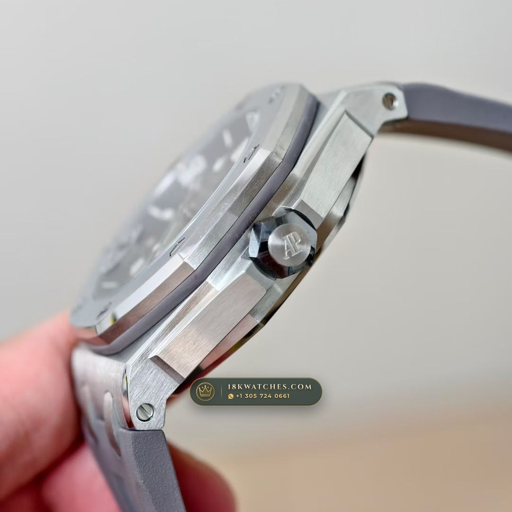 Audemars Piguet Royal Oak Offshore Diver 42mm Ref. 15720ST.OO.A009CA.01 — Studio Gallery Plate VI in 904L Stainless Steel Custom Architecture (168.0g Verified Mass, Audemars Piguet Cal. 4308 / Cal. 3120)
