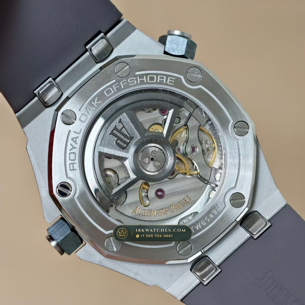 Audemars Piguet Royal Oak Offshore Diver 42mm Ref. 15720ST.OO.A009CA.01 — Studio Gallery Plate VII in 904L Stainless Steel Custom Architecture (168.0g Verified Mass, Audemars Piguet Cal. 4308 / Cal. 3120)