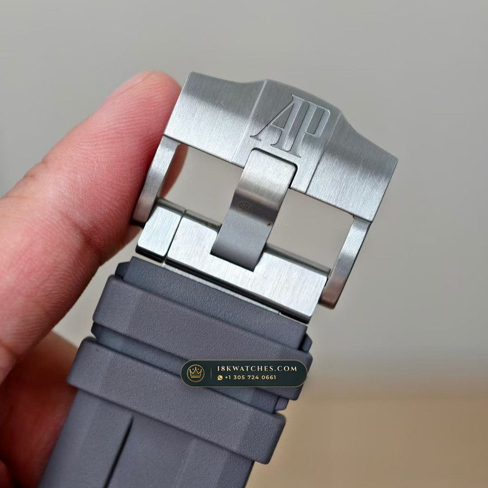 Audemars Piguet Royal Oak Offshore Diver 42mm Ref. 15720ST.OO.A009CA.01 — Studio Gallery Plate VIII in 904L Stainless Steel Custom Architecture (168.0g Verified Mass, Audemars Piguet Cal. 4308 / Cal. 3120)