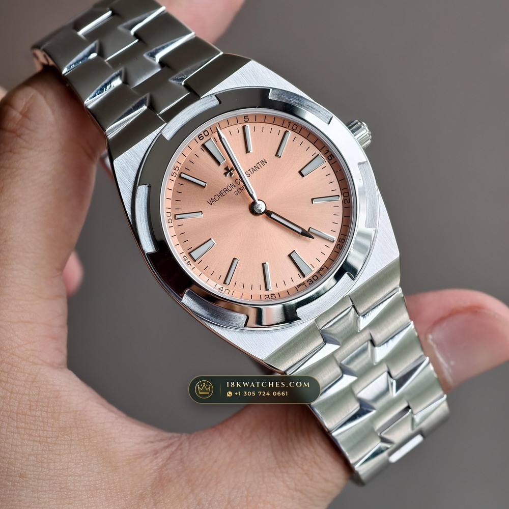 Vacheron Constantin Overseas Self-Winding 41mm 950 Platinum Ref. 2500V/220P-H028 — Studio Gallery Plate II in 950 Platinum Pt950 (241.6g Verified Mass, Vacheron Constantin Cal. 5100 - 22K Gold Maltese Rotor)