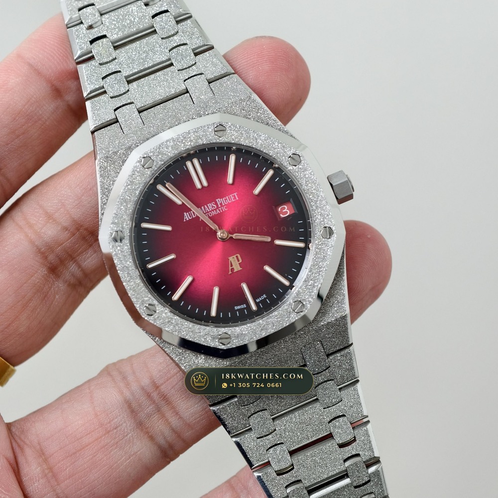 Audemars Piguet Royal Oak Jumbo Extra-Thin 39mm Geneva Atelier Spec Ref. 16202XT.OO.1240XT.01 — Studio Gallery Plate II in Grade 5 Titanium Monobloc (94.3g Verified Mass, Audemars Piguet Cal. 7121)