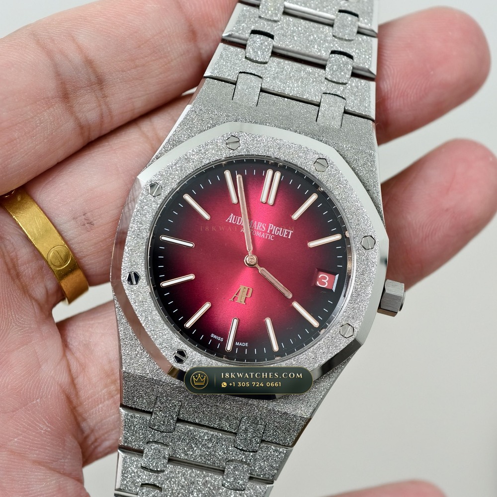 Audemars Piguet Royal Oak Jumbo Extra-Thin 39mm Geneva Atelier Spec Ref. 16202XT.OO.1240XT.01 — Studio Gallery Plate III in Grade 5 Titanium Monobloc (94.3g Verified Mass, Audemars Piguet Cal. 7121)