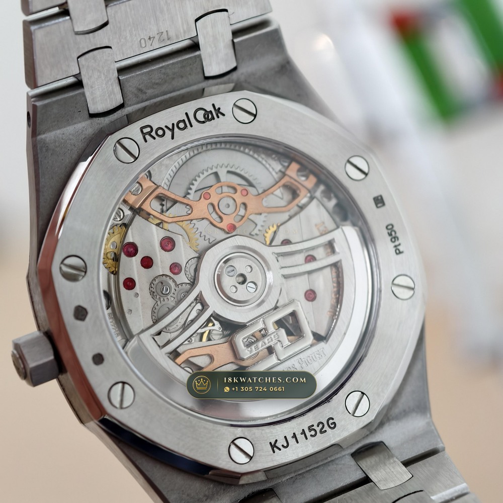 Audemars Piguet Royal Oak Jumbo Extra-Thin 39mm Geneva Atelier Spec Ref. 16202XT.OO.1240XT.01 — Studio Gallery Plate VI in Grade 5 Titanium Monobloc (94.3g Verified Mass, Audemars Piguet Cal. 7121)