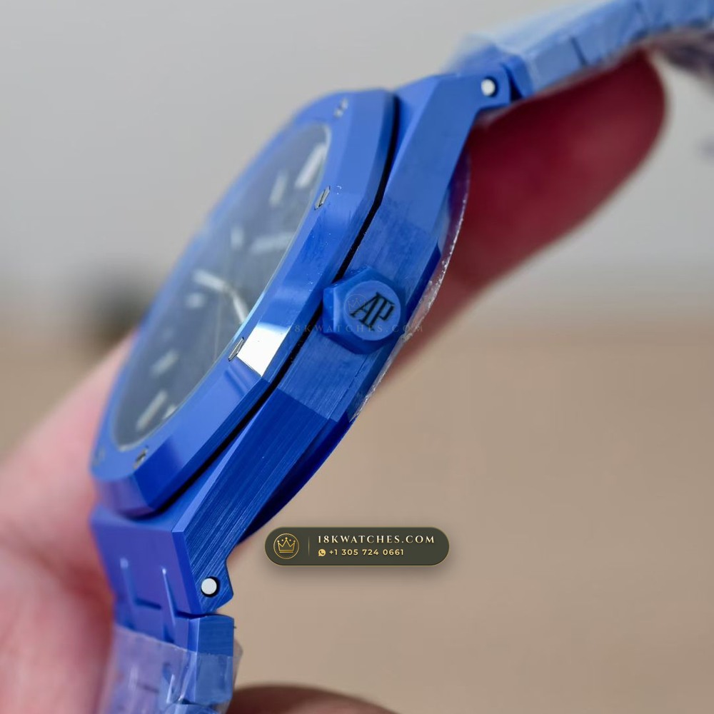 Audemars Piguet Royal Oak Selfwinding 41mm Starry Sky Dial Ref. 15500 — Studio Gallery Plate V in High-Tech Ceramic & Titanium (166.7g Verified Mass, Audemars Piguet Cal. 4302 - 70h Power Reserve)