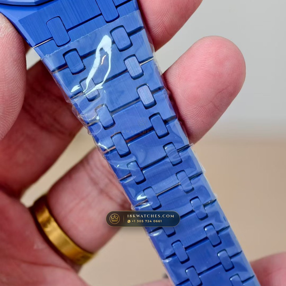 Audemars Piguet Royal Oak Selfwinding 41mm Starry Sky Dial Ref. 15500 — Studio Gallery Plate VI in High-Tech Ceramic & Titanium (166.7g Verified Mass, Audemars Piguet Cal. 4302 - 70h Power Reserve)