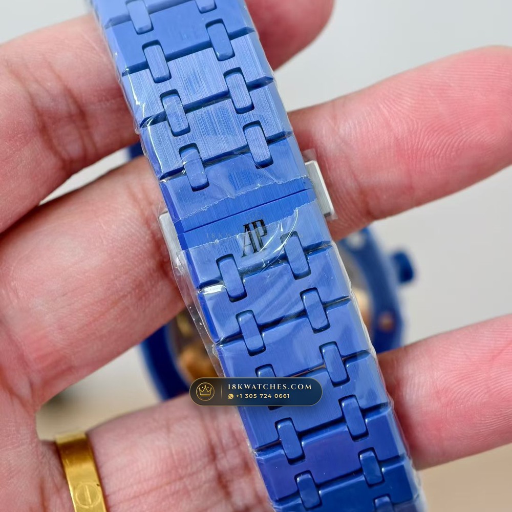 Audemars Piguet Royal Oak Selfwinding 41mm Starry Sky Dial Ref. 15500 — Studio Gallery Plate VII in High-Tech Ceramic & Titanium (166.7g Verified Mass, Audemars Piguet Cal. 4302 - 70h Power Reserve)
