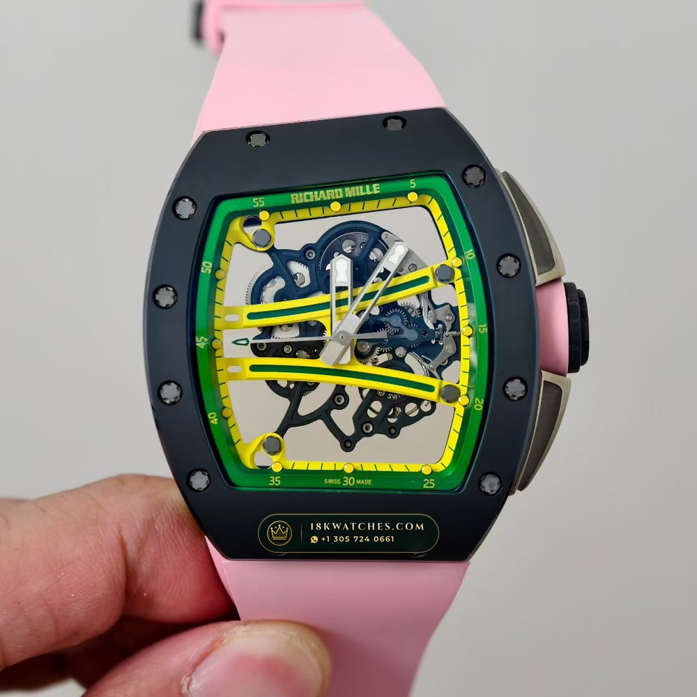 Richard Mille RM 61-01 Yohan Blake Asymmetric 5-Axis CNC Case Ref. RM 061