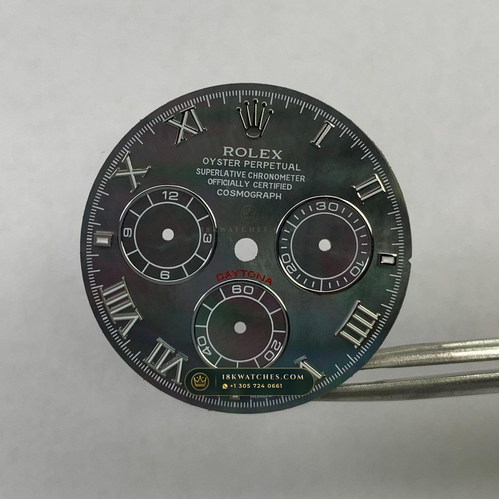 Rolex Cosmograph Daytona Tahitian Mother-of-Pearl Dial 18K White Gold Geneva Atelier Spec Ref. 126509