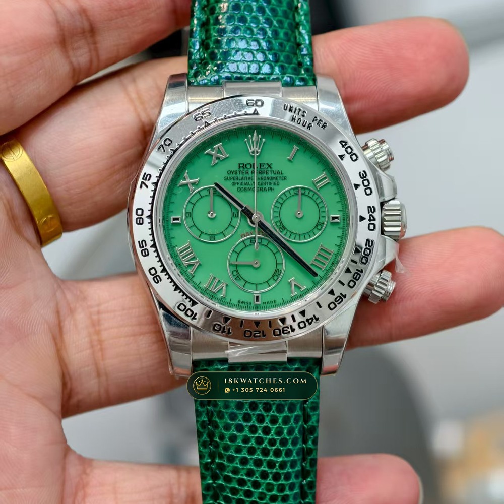 Rolex Cosmograph Daytona Beach Pink Mother-of-Pearl Strap Edition 18K White Gold Ref. 116519