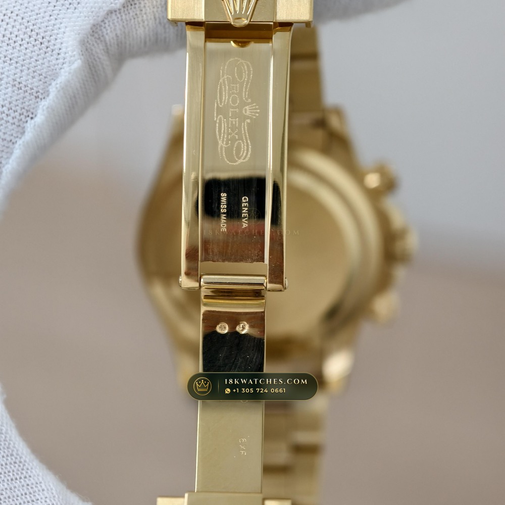 Rolex Cosmograph Daytona 18K Yellow Gold Geneva Atelier Spec Ref. 126508 — Studio Gallery Plate VII in 18K Yellow Gold Au750 (220.0g Verified Mass, Rolex Manufacture Cal. 4131 - 72h Power Reserve)