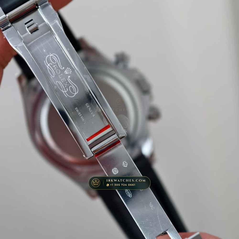 Rolex Cosmograph Daytona Diamond-Set Bezel 18K White Gold Ref. 126539TBR — Studio Gallery Plate VII in 18K White Gold Au750 (160.8g Verified Mass, Rolex Manufacture Cal. 4131 - 72h Power Reserve)