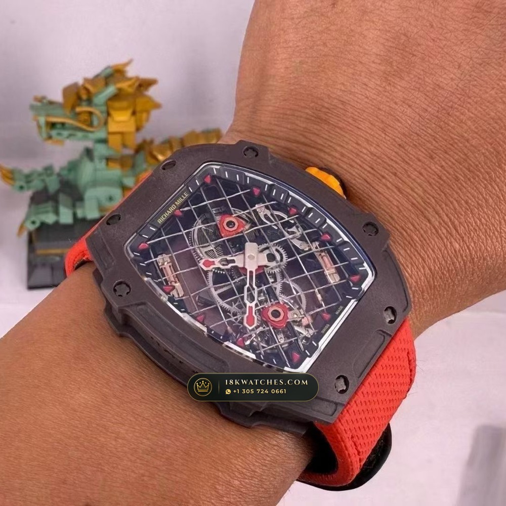 Richard Mille RM Tourbillon Haute Horlogerie Ref. RM 27-04 — Studio Gallery Plate II in Carbon TPT & Grade 5 Titanium (42.9g Verified Mass, Richard Mille Hand-Wound Tourbillon Calibre)