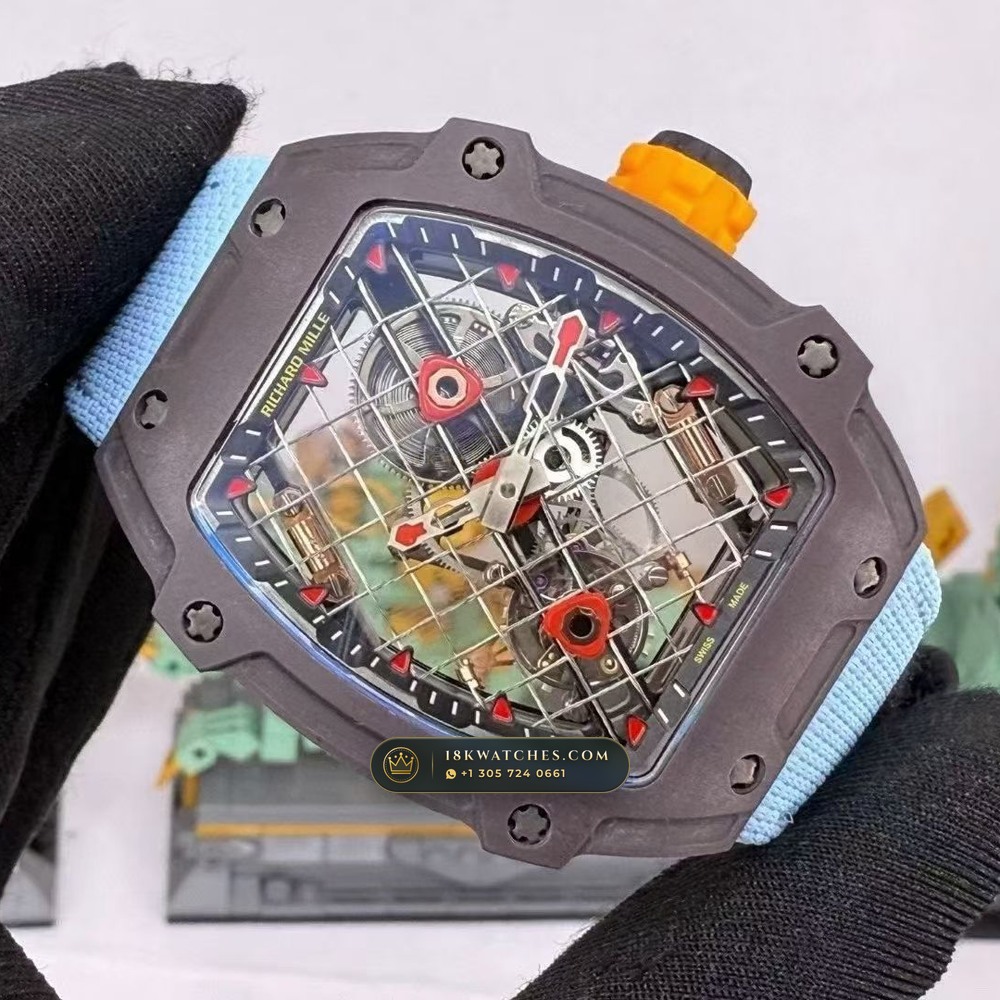 Richard Mille RM Tourbillon Haute Horlogerie Ref. RM 27-04 — Studio Gallery Plate III in Carbon TPT & Grade 5 Titanium (42.9g Verified Mass, Richard Mille Hand-Wound Tourbillon Calibre)