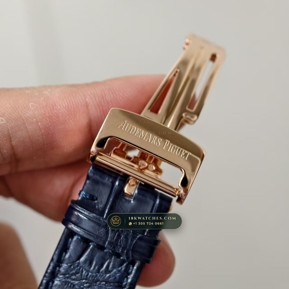 Audemars Piguet Royal Oak Selfwinding Chronograph 41mm 18K Rose Gold Deep Crystal Optics Ref. 26240OR — Studio Gallery Plate VI in 18K Rose Gold Au750 (158.4g Verified Mass, Audemars Piguet Cal. 4401 Flyback Chronograph)