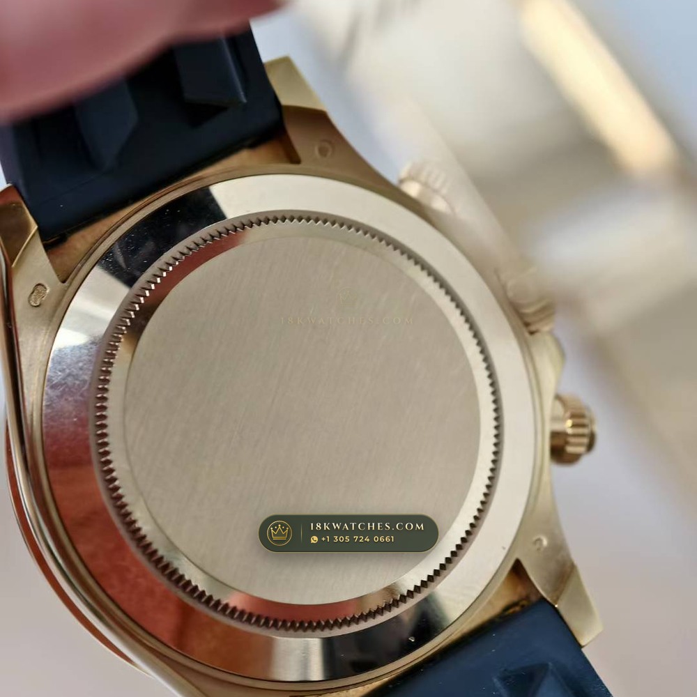 Rolex Cosmograph Daytona Diamond-Set Bezel 18K Yellow Gold Ref. 116598TBR — Studio Gallery Plate VII in 18K Yellow Gold Au750 (216.8g Verified Mass, Rolex Manufacture Cal. 4130 - 72h Power Reserve)