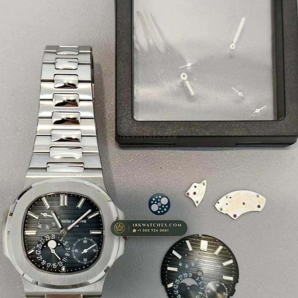 Patek Philippe Nautilus Moonphase & Power Reserve Geneva Atelier Spec Ref. 5712A