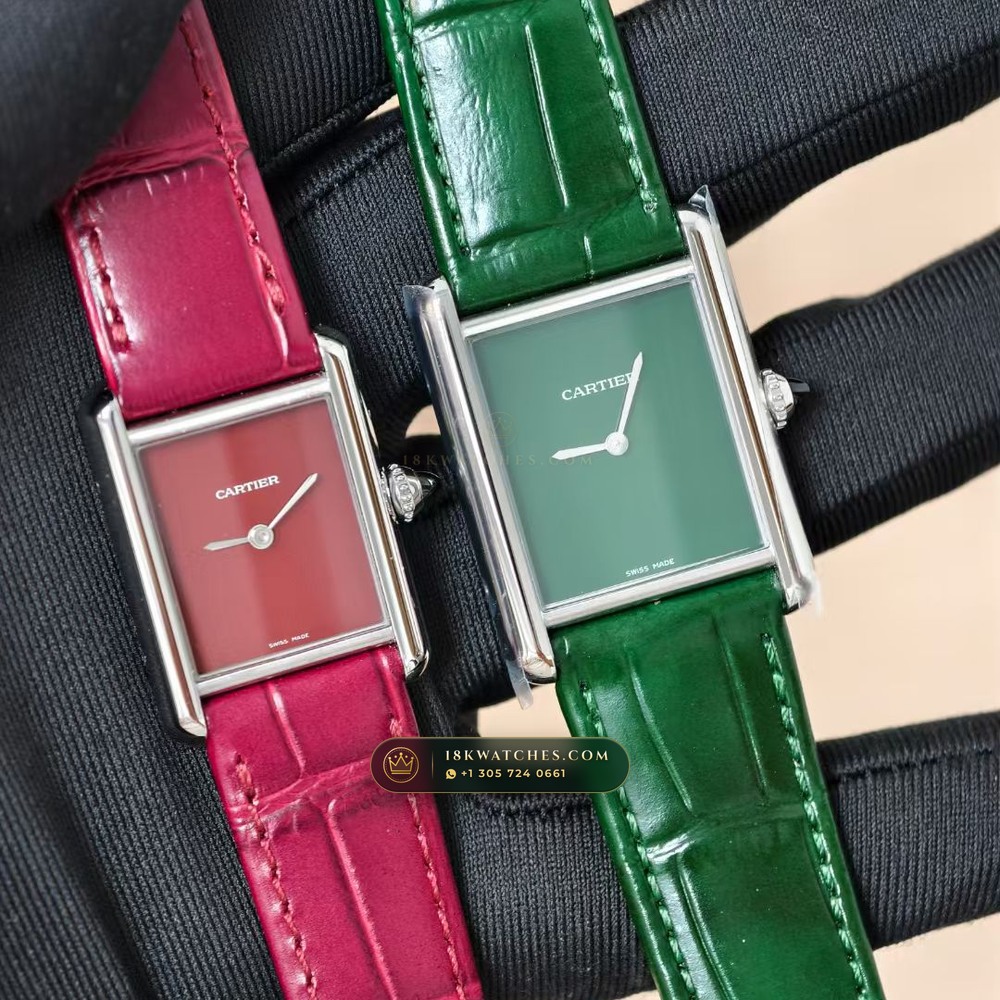 Cartier Tank Must Medium Classic Silvered Dial Ref. WSTA0041 — Studio Gallery Plate II in 904L Stainless Steel Custom Architecture (45.5g Verified Mass, Cartier Manufacture Cal. 1917 MC)