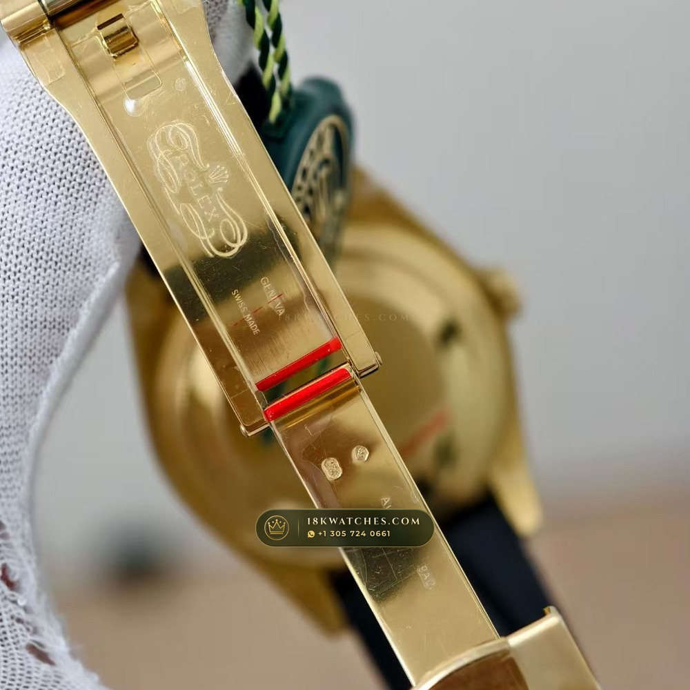 Rolex Sky-Dweller Sunray Green Dial 18K Yellow Gold Ref. 336938 — Studio Gallery Plate VI in 18K Yellow Gold Au750 (252.0g Verified Mass, Rolex Manufacture Cal. 9002 Annual Calendar)