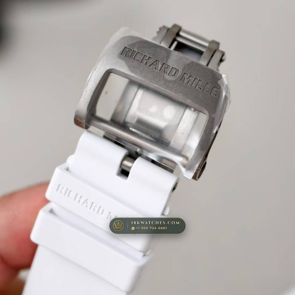 Richard Mille RM 61-01 Yohan Blake Asymmetric Monte-Carlo Showroom Spec — Studio Gallery Plate VIII in Carbon TPT & Grade 5 Titanium (55.8g Verified Mass, Richard Mille Cal. RMUL2 Free-Sprung Skeleton)