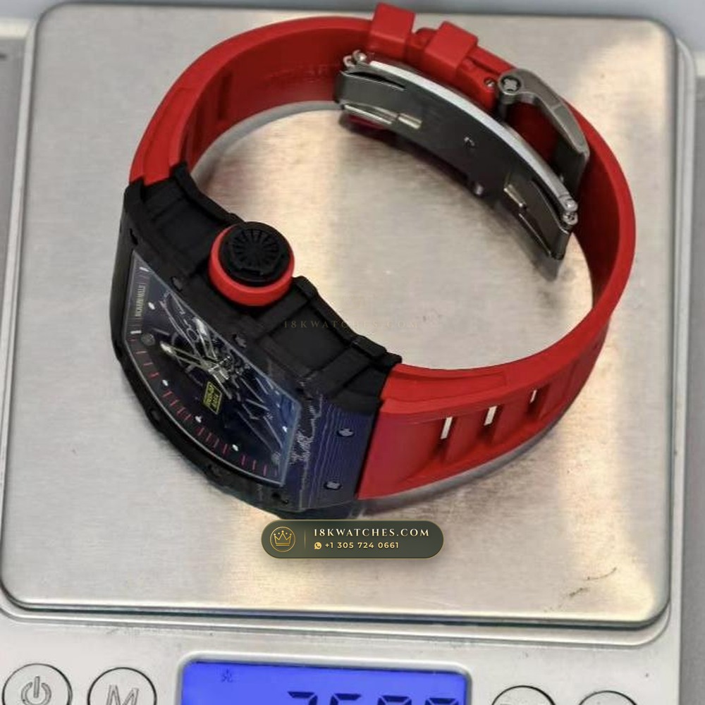 Richard Mille RM 35-02 Rafael Nadal Automatic Master Watchmaker Spec — Studio Gallery Plate VIII in Carbon TPT & Grade 5 Titanium (50.3g Verified Mass, Richard Mille Cal. RMAL1 Variable-Geometry Rotor)