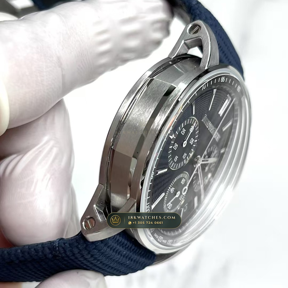 Audemars Piguet Code 11.59 Selfwinding Chronograph 41mm Ref. 26393ST.OO.A348KB.01 — Studio Gallery Plate V in 904L Stainless Steel Custom Architecture (107.5g Verified Mass, Audemars Piguet Cal. 4401 Flyback Chronograph)