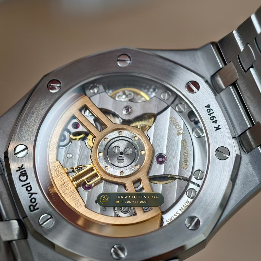 Audemars Piguet Royal Oak Selfwinding 41mm Chronometer Regulated Spec Ref. 15500ST — Studio Gallery Plate VII in 904L Stainless Steel Custom Architecture (166.8g Verified Mass, Audemars Piguet Cal. 4302 - 70h Power Reserve)