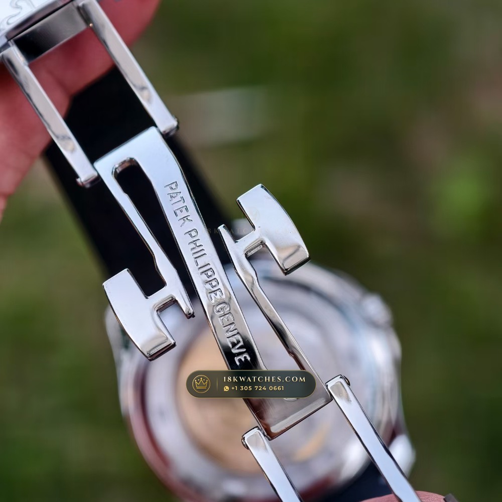 Patek Philippe Aquanaut Extra-Large Self-Winding Master Watchmaker Spec Ref. 5167A — Studio Gallery Plate VI in 904L Stainless Steel Custom Architecture (79.1g Verified Mass, Patek Philippe Cal. 324 S C - 21K Gold Rotor)
