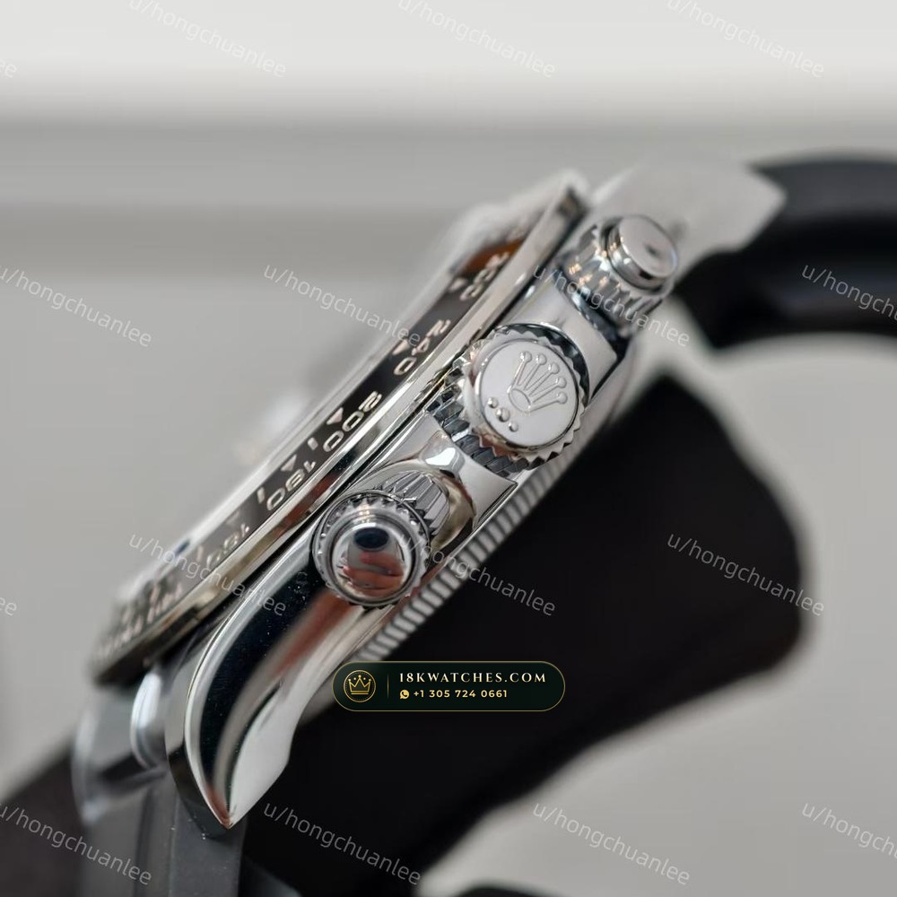 Rolex Cosmograph Daytona Cement Grey & Ice Blue Dial 950 Platinum Ref. 126506 — Studio Gallery Plate V in 950 Platinum Pt950 (282.0g Verified Mass, Rolex Manufacture Cal. 4131 - 72h Power Reserve)