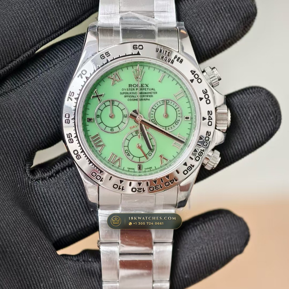 Rolex Cosmograph Daytona Beach Roman Mother-of-Pearl Dial 18K White Gold Ref. 116519