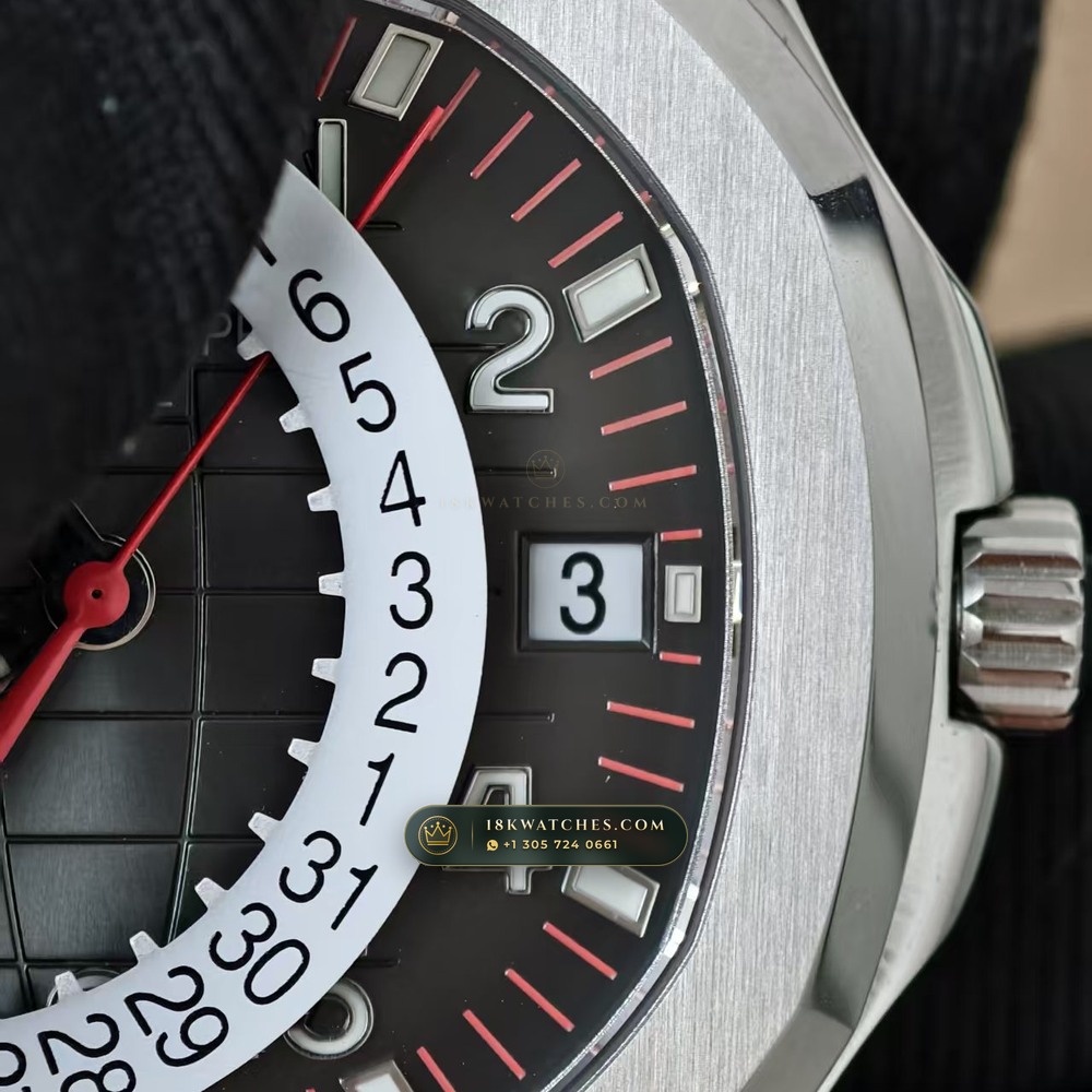 Patek Philippe Aquanaut Extra-Large Self-Winding Singapore Special Edition Ref. 5167A — Studio Gallery Plate II in 904L Stainless Steel Custom Architecture (79.9g Verified Mass, Patek Philippe Cal. 324 S C - 21K Gold Rotor)