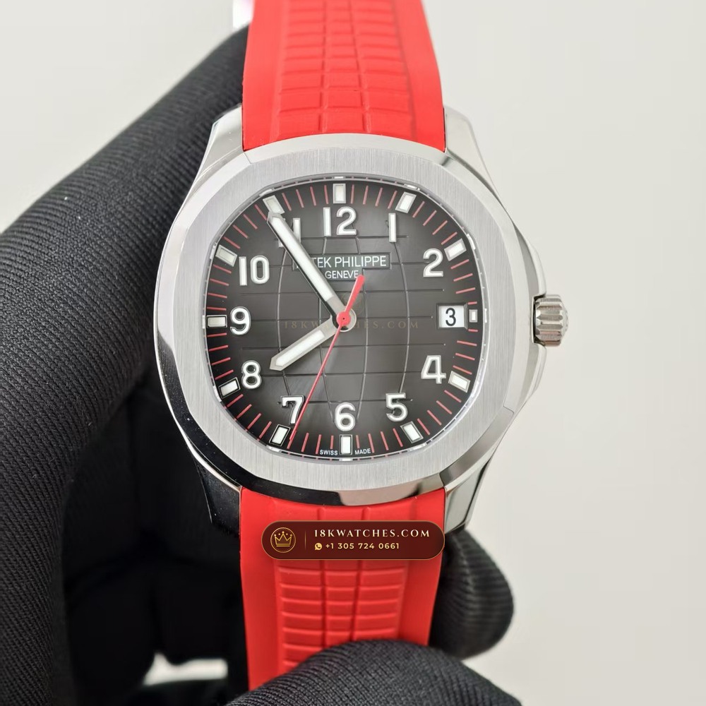 Patek Philippe Aquanaut Extra-Large Self-Winding Singapore Special Edition Ref. 5167A — Studio Gallery Plate III in 904L Stainless Steel Custom Architecture (79.9g Verified Mass, Patek Philippe Cal. 324 S C - 21K Gold Rotor)