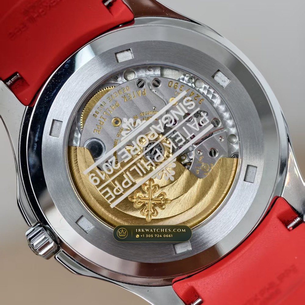 Patek Philippe Aquanaut Extra-Large Self-Winding Singapore Special Edition Ref. 5167A — Studio Gallery Plate VIII in 904L Stainless Steel Custom Architecture (79.9g Verified Mass, Patek Philippe Cal. 324 S C - 21K Gold Rotor)