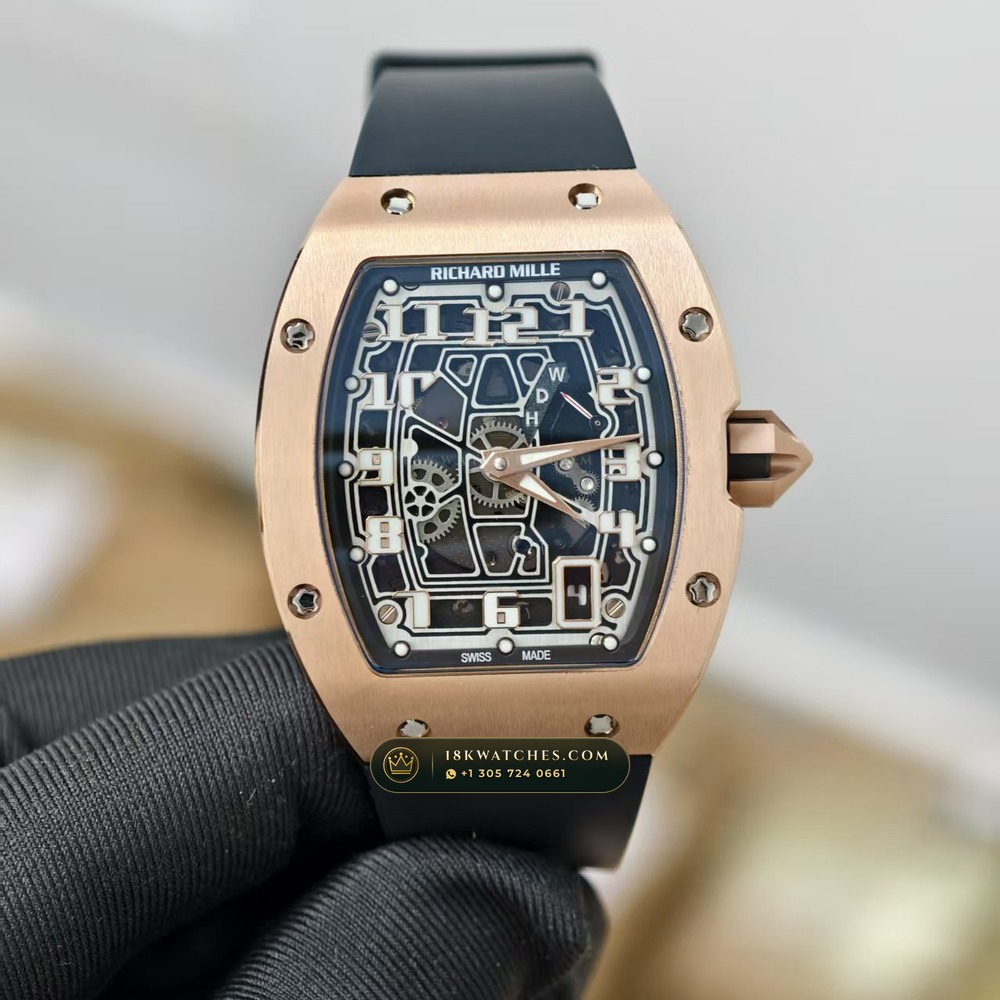 Richard Mille RM 61-01 Yohan Blake Asymmetric 18K Rose Gold