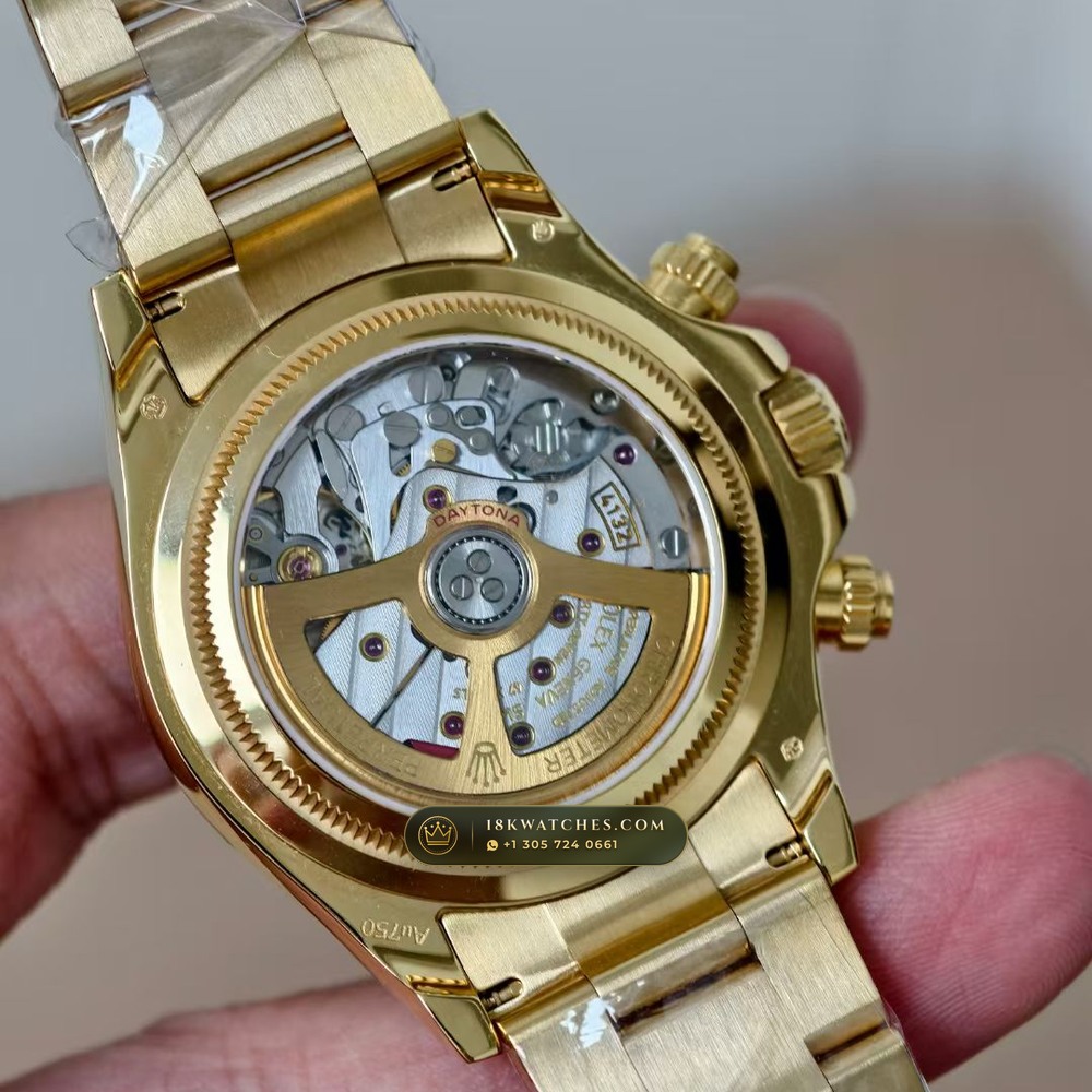 Rolex Cosmograph Daytona Le Mans 100th Anniversary 18K Yellow Gold Ref. 126528LN — Studio Gallery Plate VII in 18K Yellow Gold Au750 (216.9g Verified Mass, Rolex Manufacture Cal. 4132 - 24h Le Mans)