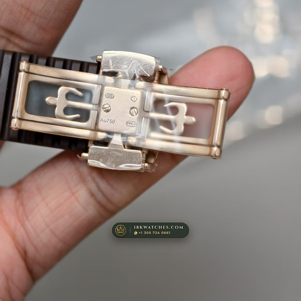 Patek Philippe Aquanaut Extra-Large Self-Winding 18K Rose Gold Monte-Carlo Showroom Spec Ref. 5167R — Studio Gallery Plate VII in 18K Rose Gold Au750 (108.1g Verified Mass, Patek Philippe Cal. 324 S C - 21K Gold Rotor)