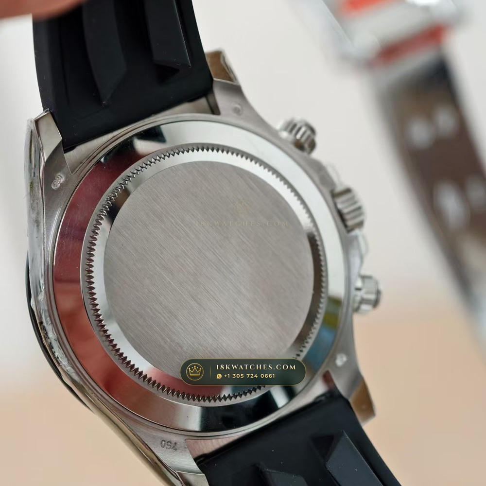Rolex Cosmograph Daytona Gibeon Meteorite Dial 18K White Gold Ref. 126509 — Studio Gallery Plate VII in 18K White Gold Au750 (216.3g Verified Mass, Rolex Manufacture Cal. 4131 - 72h Power Reserve)