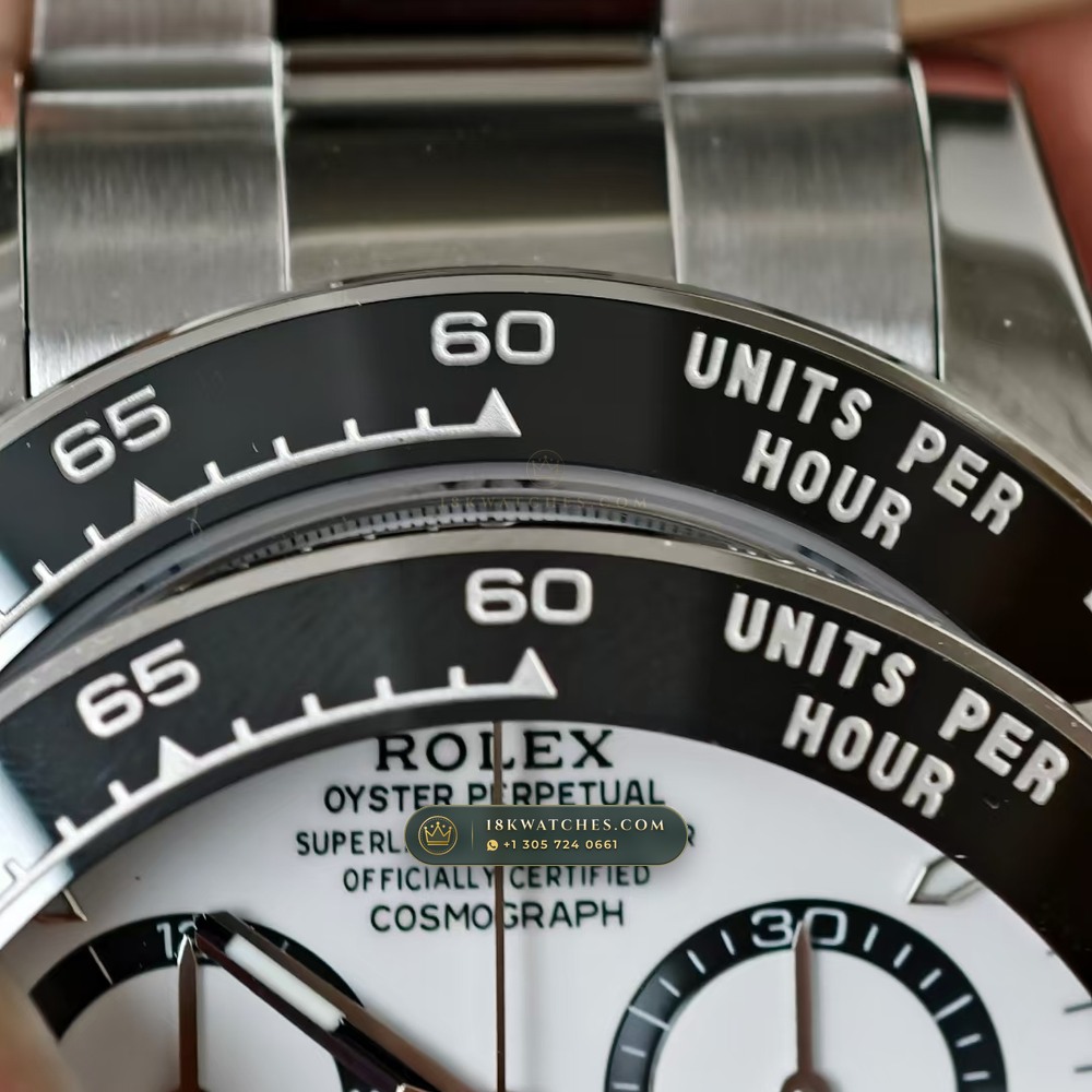 Rolex Cosmograph Daytona High-Contrast White & Black Panda Chronograph Dial Ref. 126500 — Studio Gallery Plate II in 904L Stainless Steel Custom Architecture (143.8g Verified Mass, Rolex Manufacture Cal. 4131 - 72h Power Reserve)