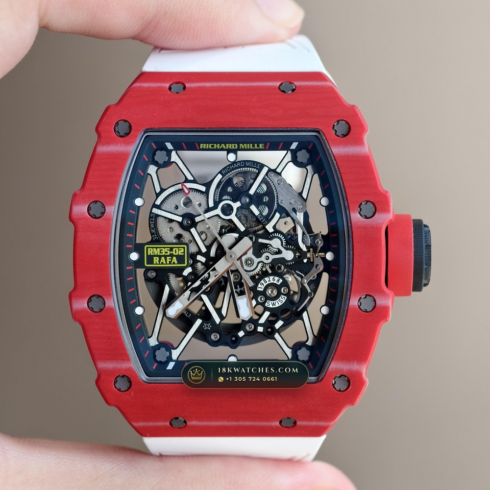 Richard Mille RM 35-02 Rafael Nadal Automatic Crimson Quartz TPT