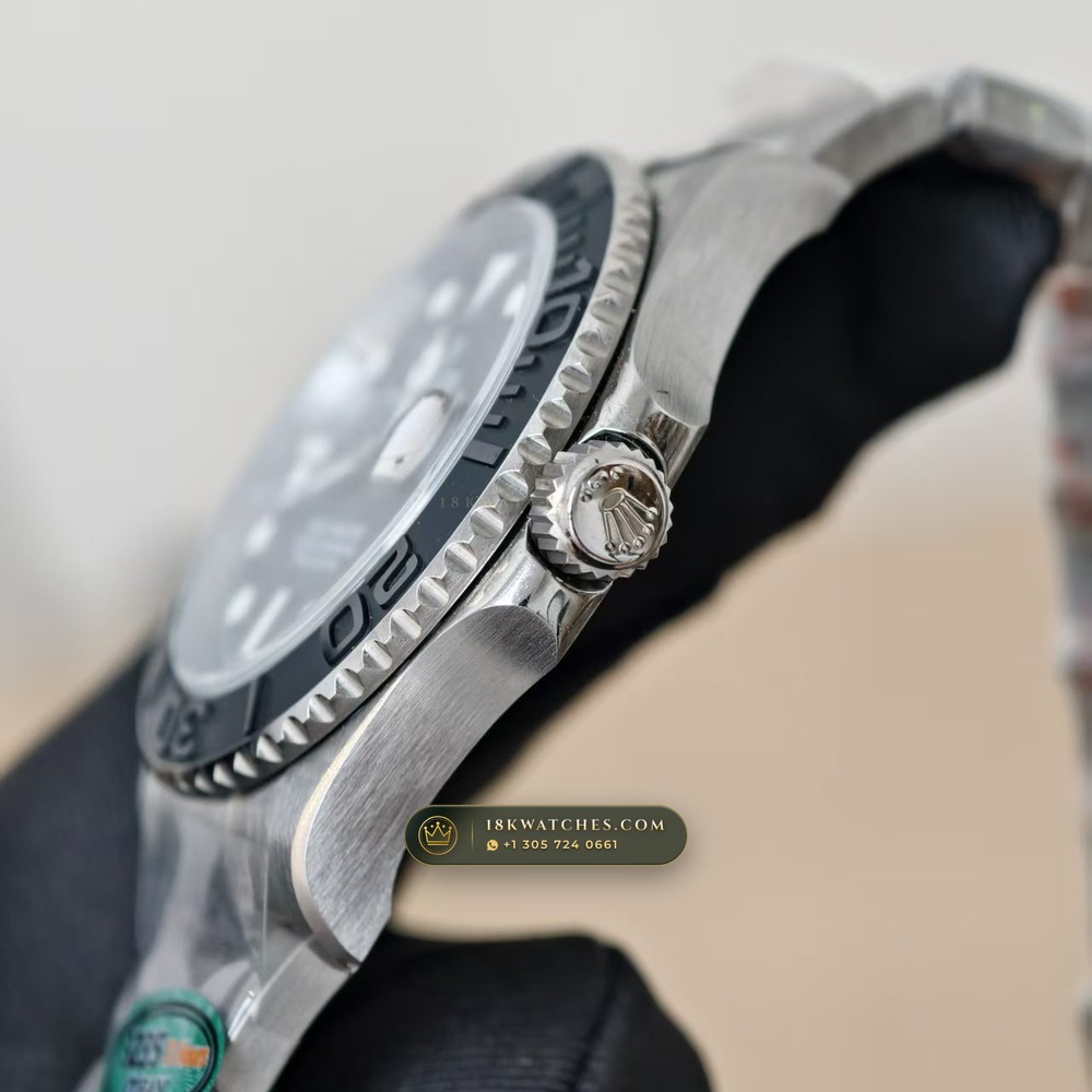 Rolex Yacht-Master 42 RLX Titanium Falcon Eye Stone Dial Geneva Atelier Spec Ref. 226627 — Studio Gallery Plate IV in Grade 5 Titanium Monobloc (101.4g Verified Mass, Rolex Manufacture Cal. 3235 - 70h Power Reserve)