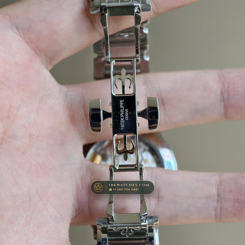 Patek Philippe Twenty 4 Automatic Ref. 7300/1200A-001 — Studio Gallery Plate XI in 904L Stainless Steel Custom Architecture (107.6g Verified Mass, Patek Philippe Cal. 324 S C - 21K Gold Rotor)