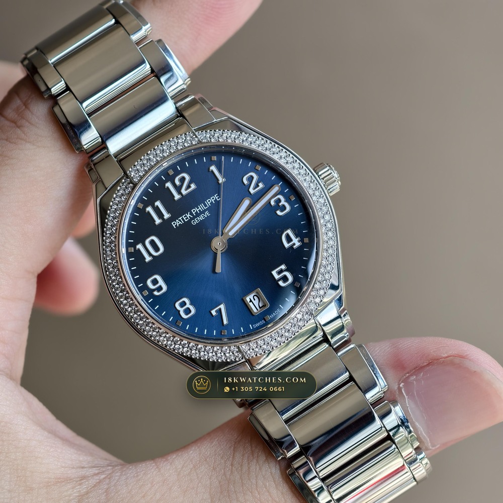 Patek Philippe Twenty 4 Automatic Ref. 7300/1200A-001 — Studio Gallery Plate II in 904L Stainless Steel Custom Architecture (107.6g Verified Mass, Patek Philippe Cal. 324 S C - 21K Gold Rotor)